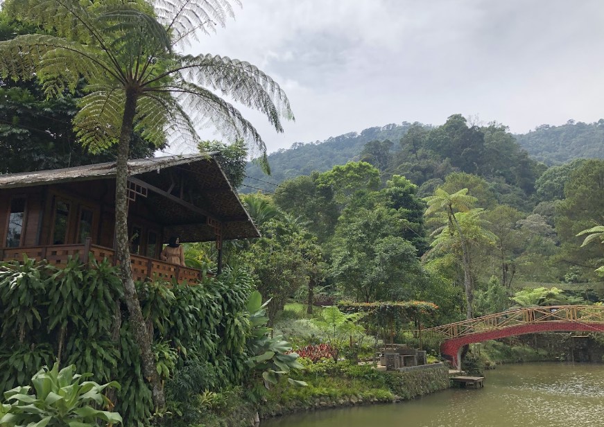 Melrimba Garden Cafe di Puncak Bogor