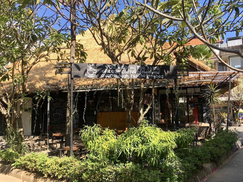 Kopi Zeen best cafe Bali Kuta
