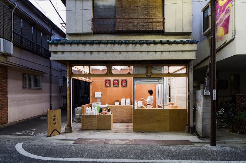 Desain Kios Sederhana Minimalis Jepang