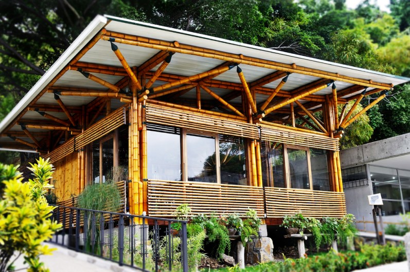 Warung Kopi Kampung Bambu Modern