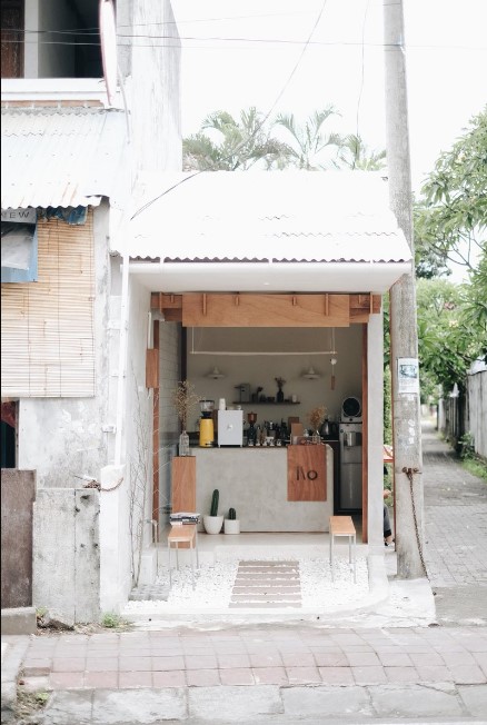 Warung Kopi Kampung Minimalis Kecil