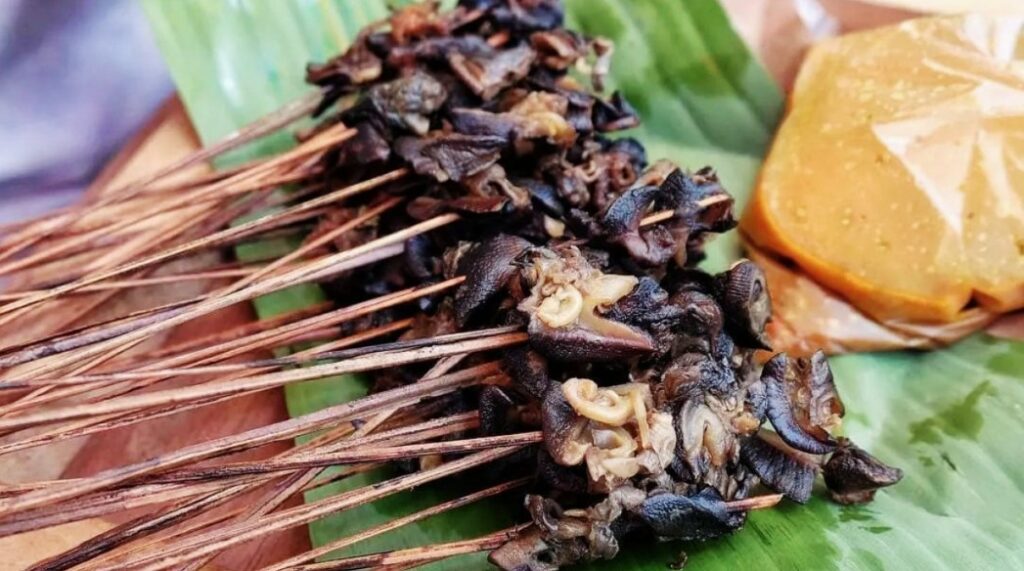 Sate Bekicot Makanan Khas Kediri