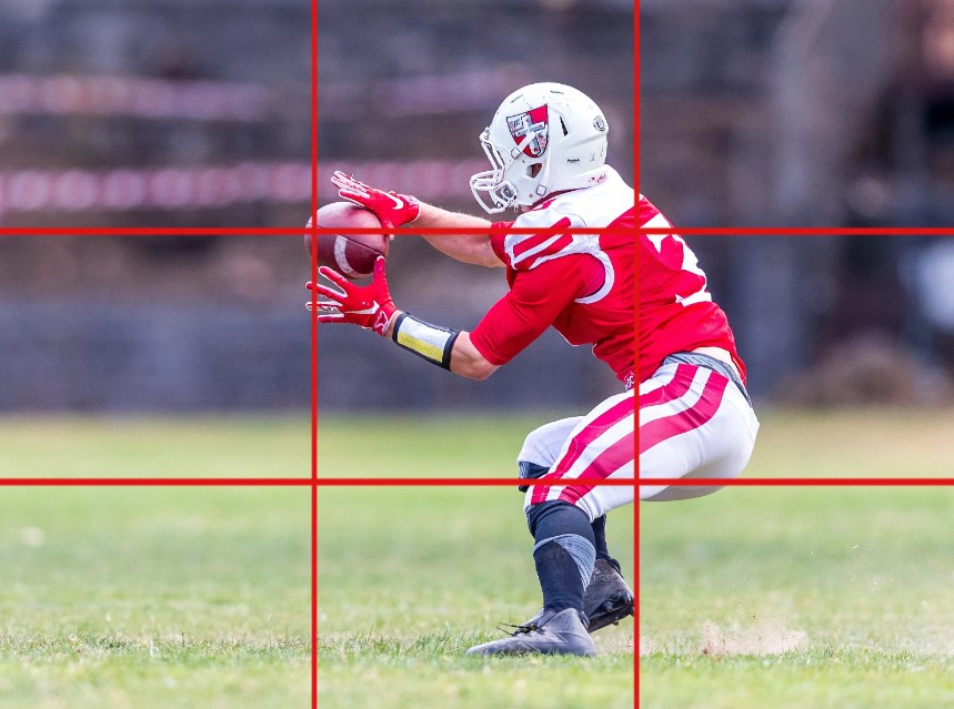 Contoh Gambar Rule of Thirds  Sport