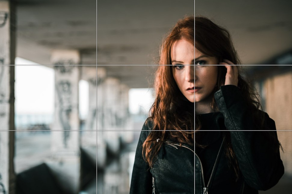 rule of thirds Portrait Photography
